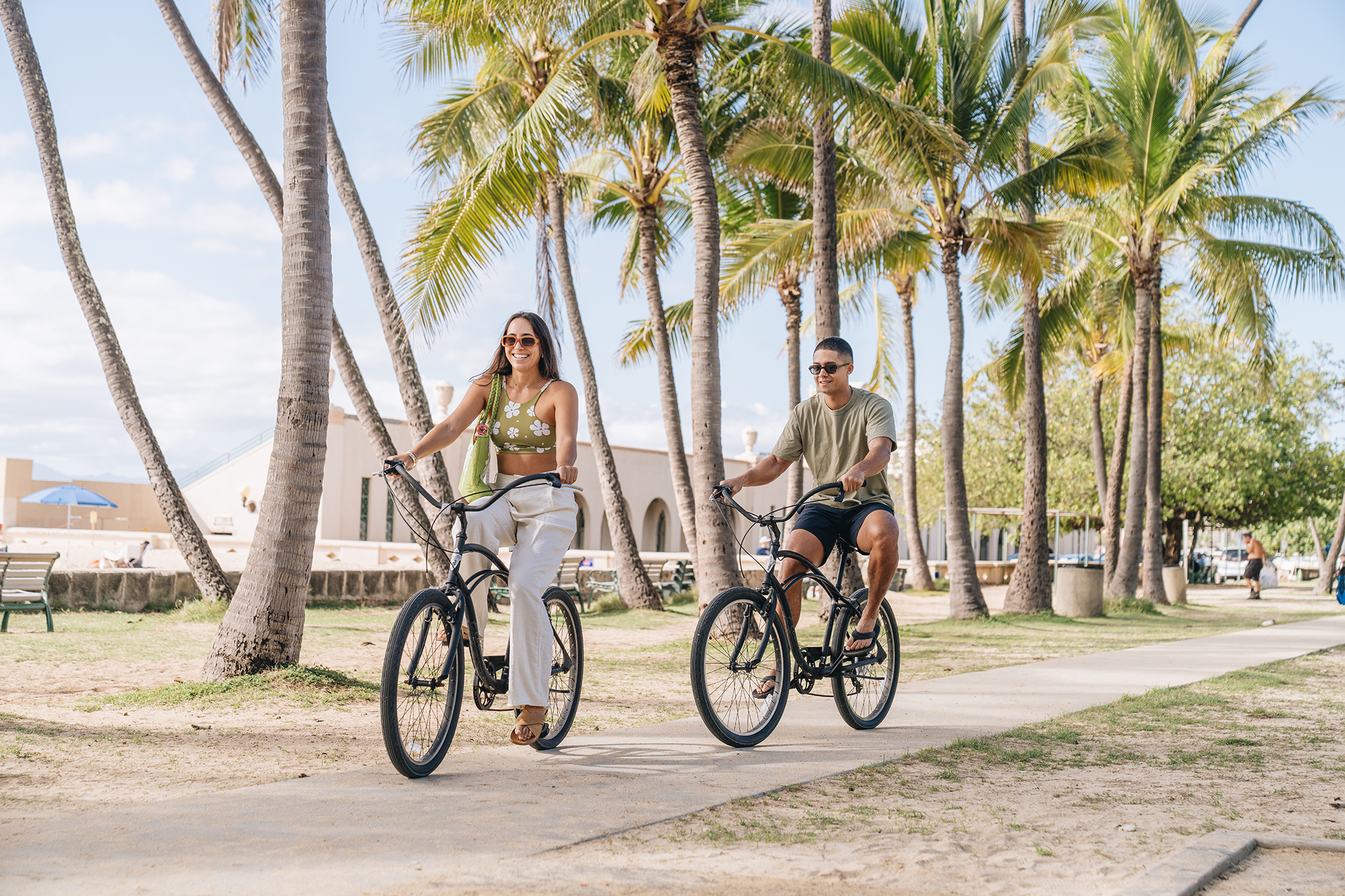 bikes at the beach
