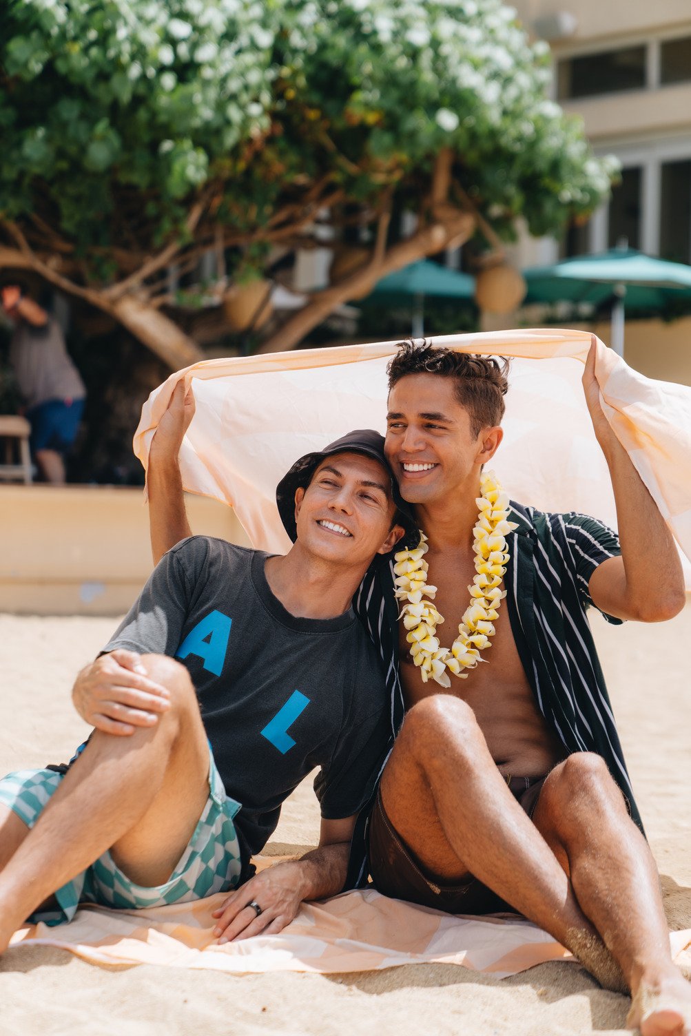 couple at the beach